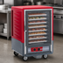 Thumbnail image #4 for Metro C5 3 Series Half-Height Heated Holding Cabinet with Clear Polycarbonate Door, Red Insulation Armour, 17 Pan Capacity