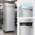 Thumbnail image #4 for Hoshizaki Steelheart Roll-In One-Section Refrigerator, 38.13 Cu. Ft., Top-Mounted Self-Contained Refrigeration, Solid Right-Hinged Door