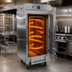 Thumbnail image #4 for 1-Section Stainless Steel Roll-In Heated Holding Cabinet with Convection Heat