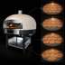 Thumbnail image #4 for Morello Forni Indoor Gas-Fired Round Pizza Oven with 59-Inch Cooking Diameter and Stand Base
