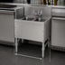 Thumbnail image #4 for Prestige Signature Series 1-Compartment Underbar Bar Sink Unit with Faucet, 24-Inch Wide