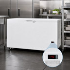 Thumbnail image #4 for Summit Commercial Accucold® EL51LT Commercial -45°C Chest Freezer, 15.5 Cu. Ft., Digital Thermostat, White
