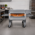 Thumbnail image #4 for Lincoln Impinger 3200 Series Triple-Deck LP Gas Conveyor Pizza Oven Package, 40-Inch Baking Chamber, Low Stand and Casters