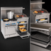 Thumbnail image #4 for Comstock-Castle 48-Inch Commercial Gas Range with 4 Open Star Burners, 24-Inch Raised Griddle, and 2 Space-Saver Ovens