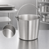 Thumbnail image #4 for Vollrath 13-Quart Tapered Stainless Steel Utility Pail with Handle