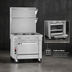 Thumbnail image #4 for Southbend Platinum 24-Inch Heavy Duty Stainless Steel Spreader Cabinet with Solid Top and Cabinet Base