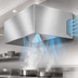 Thumbnail image #4 for SpecAir HEIA96-138 138-Inch Wall Type Make-Up Air Compensating Exhaust Hood