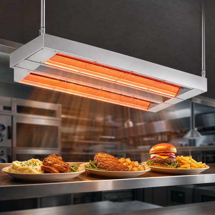 Product image #4 for Hatco Glo-Ray 30-Inch Double Unlighted Infrared Strip Heater