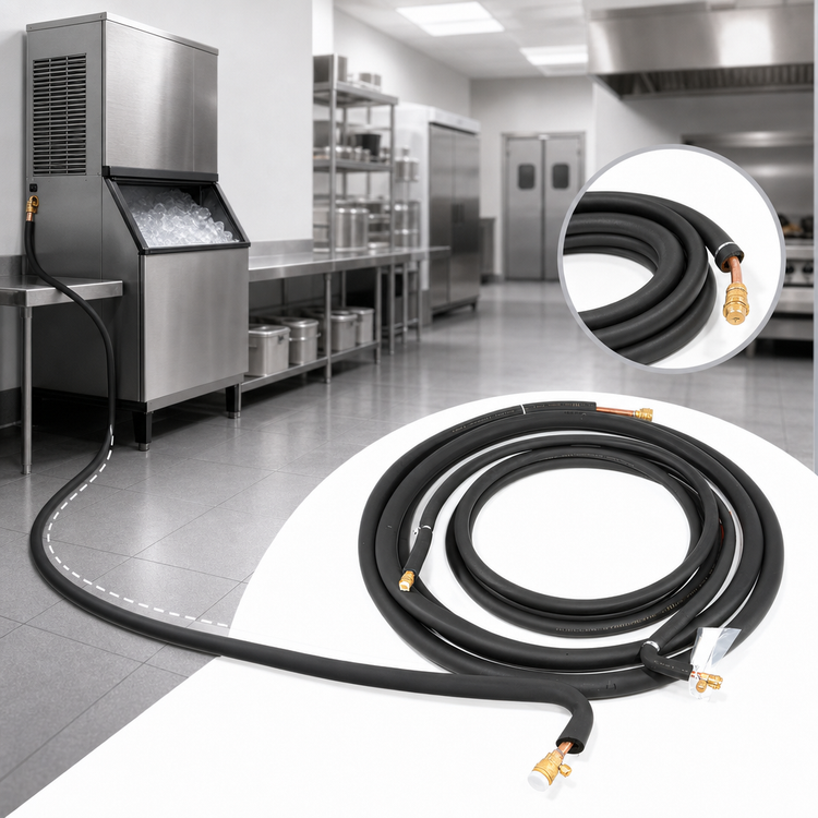 Product image #4 for Hoshizaki 55-Foot Pre-Charged R-404 Line Set for SRK-14J and SRK-12H Ice Machine Compressors