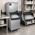 Thumbnail image #4 for Maxx Ice Intelligent Series 22-Inch Air-Cooled Half-Dice Modular Ice Machine with 310-lb Storage Bin, 361 lb/Day
