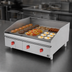 Thumbnail image #4 for Lang LG Series 60-Inch Countertop Gas Griddle with 1-Inch Chrome Plate and Electric Snap-Action Thermostats