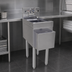 Thumbnail image #4 for Glastender Freestanding Underbar Hand Sink Unit, 12-Inch Wide, Stainless Steel, with Faucet, Soap & Towel Dispensers