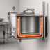 Thumbnail image #4 for Legion LSWC-20 20-Gallon Full-Jacketed Stationary Direct Steam Wall-Mount Kettle