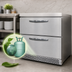 Thumbnail image #4 for Continental Refrigerator SWF32N-FB-D 32-Inch Front Breathing Worktop Freezer with Two Drawers, R290 Hydrocarbon
