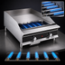 Thumbnail image #4 for Vollrath GGHDT-60 Heavy-Duty 60-Inch Countertop Thermostatic Gas Griddle
