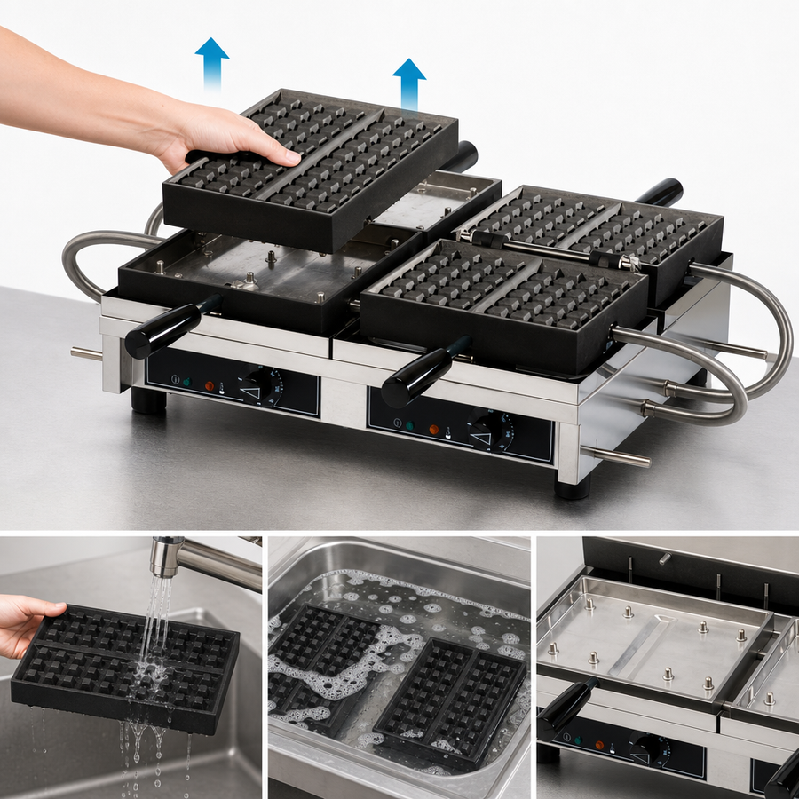 Patented Easy Clean System