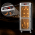 Thumbnail image #4 for Metro C5 6 Series Mobile Full-Height Pass-Thru Heated Holding Cabinet with Solid Dutch Doors, Universal Wire Slides, 17 Sheet Pan Capacity
