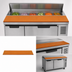 Thumbnail image #4 for Beverage-Air 15-Inch Composite Cutting Board for SPE48C Prep Table