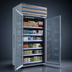 Thumbnail image #4 for Howard-McCray Two-Section Glass Door Frozen Foods Merchandiser Freezer, 48 Cu. Ft., Top-Mount Self-Contained