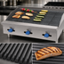 Thumbnail image #4 for Comstock-Castle 36-Inch Countertop Gas Lava Rock Char-Broiler