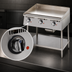 Thumbnail image #4 for Ultra-Max Heavy Duty 36-Inch Electric Countertop Griddle with 24-Inch Deep Polished Steel Plate