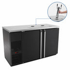 Thumbnail image #4 for Micro Matic USA Pro-Line MDD58-E-LT Two-Section Draft Beer Cooler, 59-1/2 in W, Flat Top, Self-Contained, Less Draft Towers