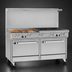 Thumbnail image #4 for Southbend Ultimate 60-Inch Gas Restaurant Range with 5 Burners, 24-Inch Griddle, Standard Oven and Cabinet Base