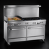 Thumbnail image #4 for Southbend Ultimate 60-Inch Gas Restaurant Range with 4 Pyromax Burners, 24-Inch Griddle/Broiler and 2 Standard Ovens