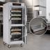 Thumbnail image #4 for Metro C5 8 Series Full-Height Pass-Thru Controlled Temperature Holding Cabinet with Dutch Doors and Touch-Screen Controls, 120V