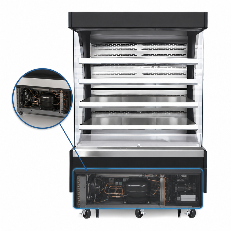 Bottom-Mount Self-Contained Refrigeration