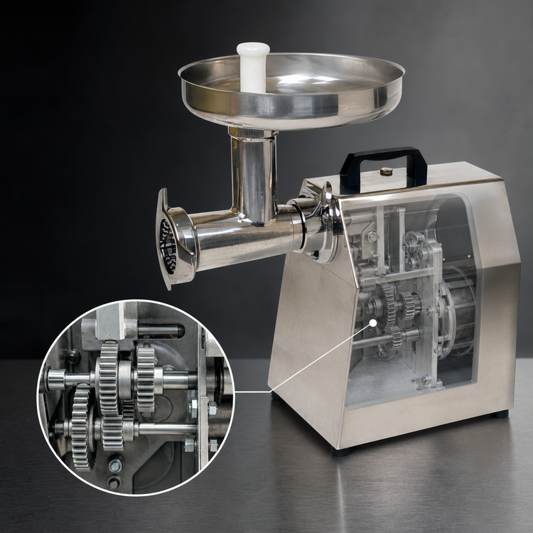 Product image #4 for Axis #22 Bench Meat Grinder, 530 Lb. Per Hour, 115V