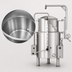 Thumbnail image #4 for Legion LTCRG-60 60-Gallon Gas Coffee Kettle with Insulated Steam Jacket and Tri-Leg Base
