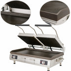 Thumbnail image #4 for Star (Middleby) Pro-Max 2.0 PSC28IEGT 28-Inch Countertop Panini Grill, Grooved Top/Smooth Bottom Cast Iron Plates, Electronic Controls