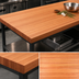 Thumbnail image #4 for Boos Block American Cherry Edge Grain Kitchen Countertop, 84 x 42 x 2-1/4 Inches