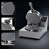 Thumbnail image #4 for Nemco 7030A-240 Single 7-Inch Countertop Waffle Cone Baker, 240V, Digital Controls