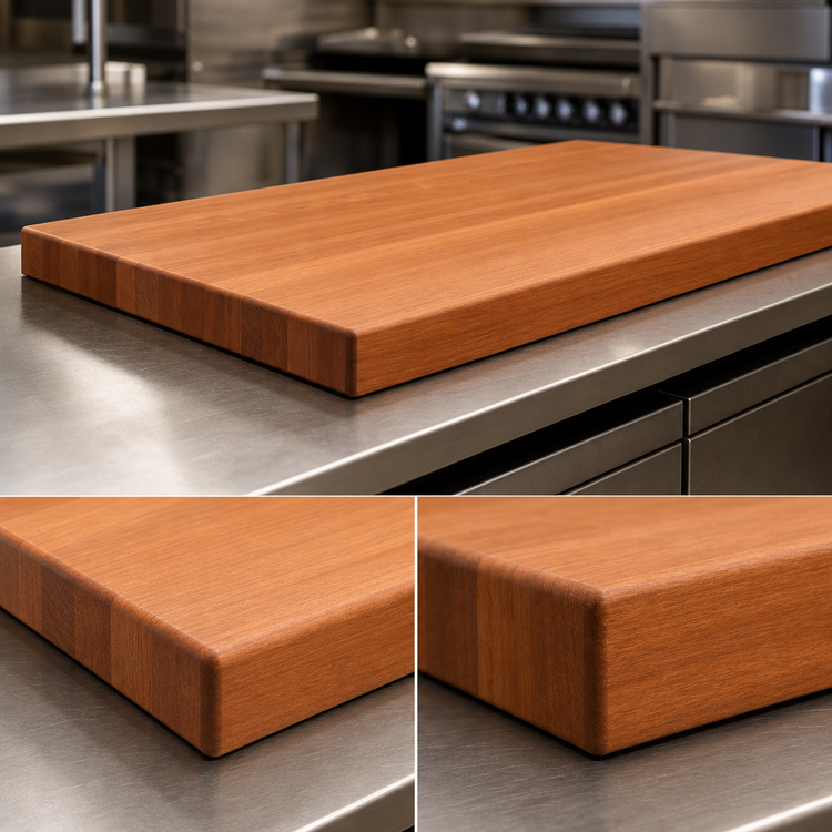 Product image #4 for Boos Block American Cherry Edge Grain Kitchen Countertop, 36 x 30 x 3 Inches, Penetrating Oil Finish