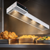 Thumbnail image #4 for Hatco Glo-Ray 36-Inch Lighted Dual Infra-Black Strip Heater, Aluminum