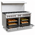 Thumbnail image #4 for 60-Inch Commercial Natural Gas Range with 10 Open Burners and 2 Standard Ovens