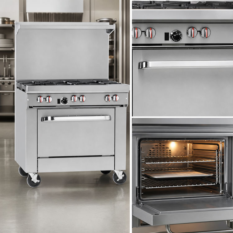 Product image #4 for Southbend S-Series 36-Inch Gas Restaurant Range with Griddle and Standard Oven
