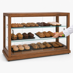 Thumbnail image #5 for KoolMore 44-Inch Bakery Display Case with 3 Tempered-Glass Shelves and Dual Rear Sliding Doors
