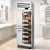 Thumbnail image #4 for Turbo Air PRO Series 25 Cu. Ft. 1-Section Reach-In Heated Holding Cabinet with 2 Half Solid Doors, 115V