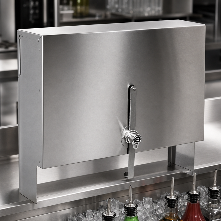 Product image #4 for CHOICE 30-Inch Single Stainless Steel Speed Rail Locking Cover