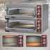 Thumbnail image #4 for Trento Entry Max Series 39-Inch Double-Chamber Electric Deck Pizza Oven, 29.3 Cu. Ft., 220V, 3-Phase