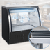 Thumbnail image #4 for Omcan 36-Inch Full Service Floor Model Refrigerated Deli Display Case with Curved Glass Front