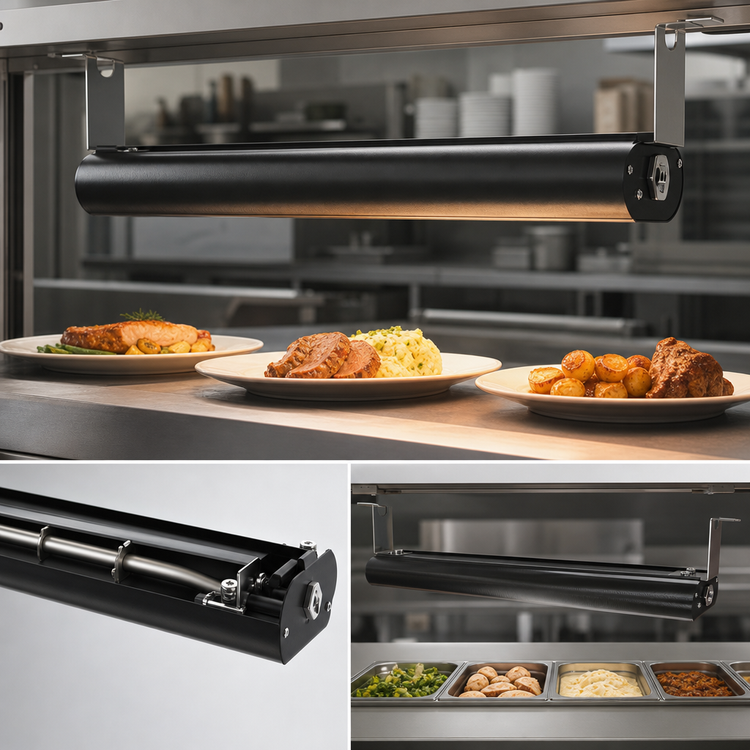 Product image #4 for Vollrath 78-Inch Low Profile Unlighted Strip Heat Lamp