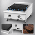 Thumbnail image #4 for Garland 60-Inch Countertop Gas Charbroiler with Ceramic Briquettes, Manual Controls and Adjustable Cast Iron Grates
