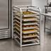Thumbnail image #4 for Serv-Ware 7-Pan Reach-In Refrigerator Pan Rack for 18 x 26 Inch Pans