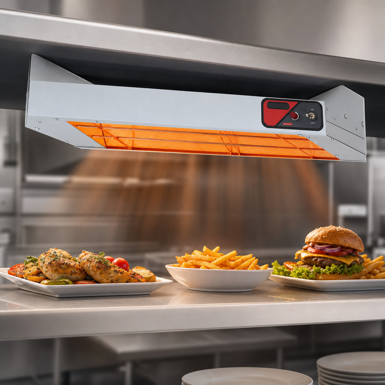 Product image #4 for Nemco 60-Inch Single Unlighted Infrared Strip Heater with Infinite Temperature Control, 208V