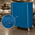 Thumbnail image #4 for Metro Waterproof Vinyl-Nylon Cart Cover for 36 x 18 x 54-Inch Queen Mary & Banquet Cart