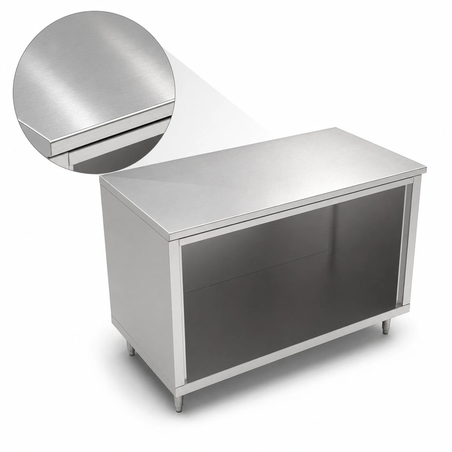 16 Gauge Stainless Steel Top